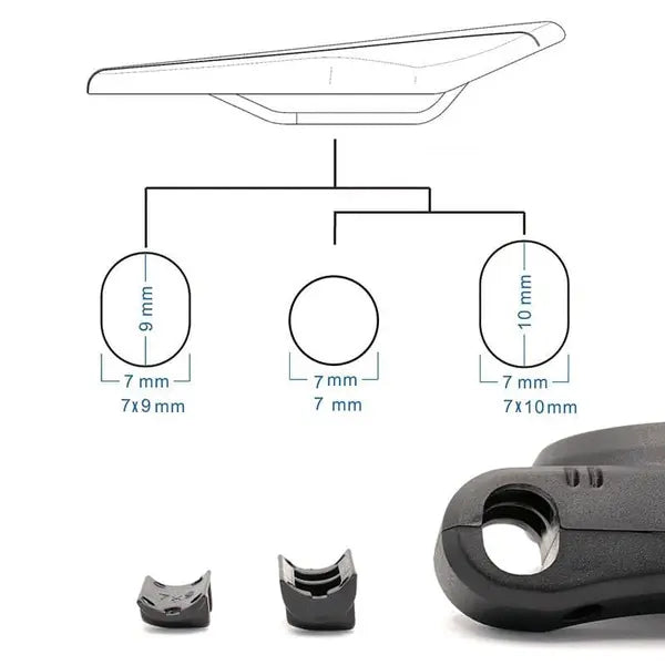 AirTag* Under Saddle Bike Mount - Guards Armor