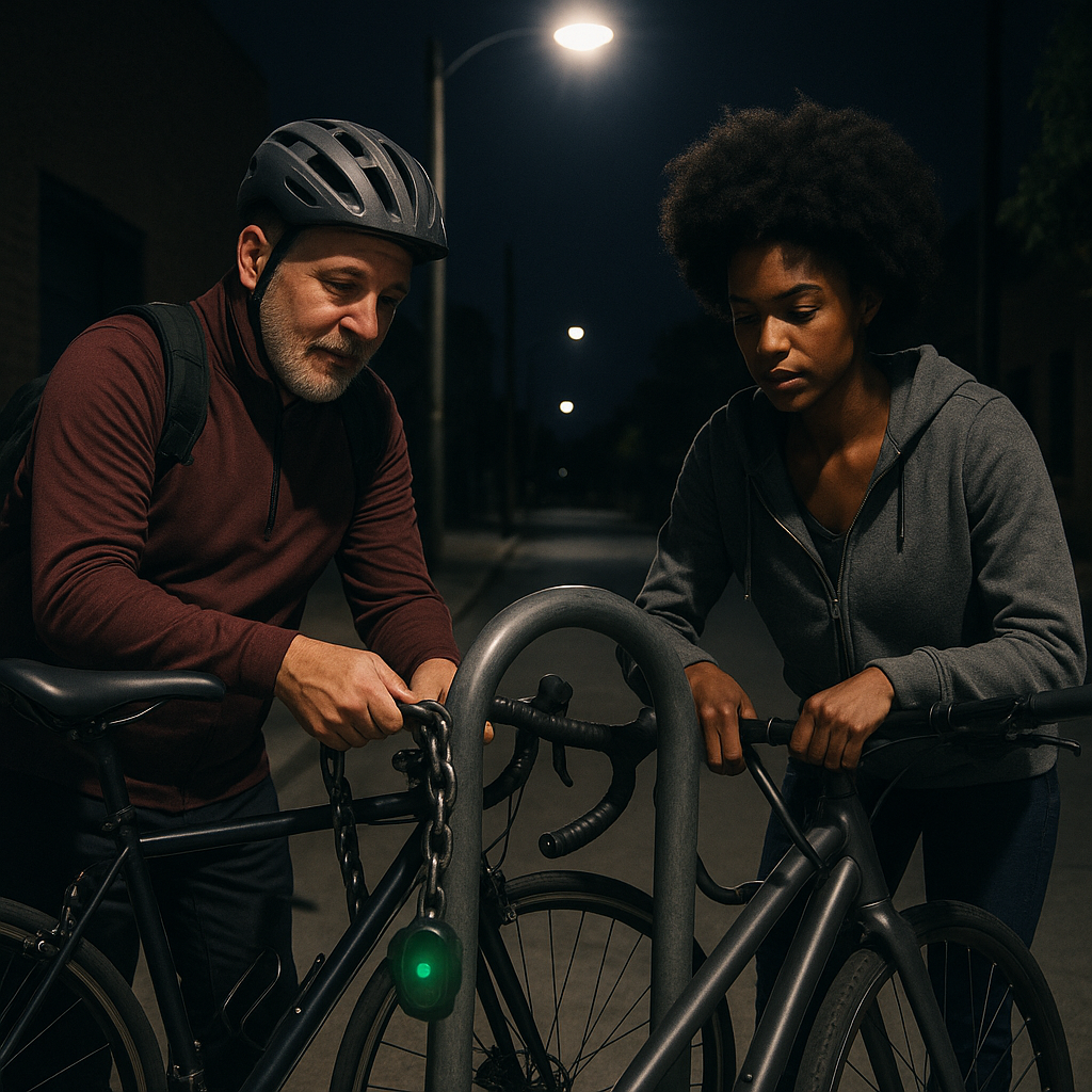 bicycle locking
