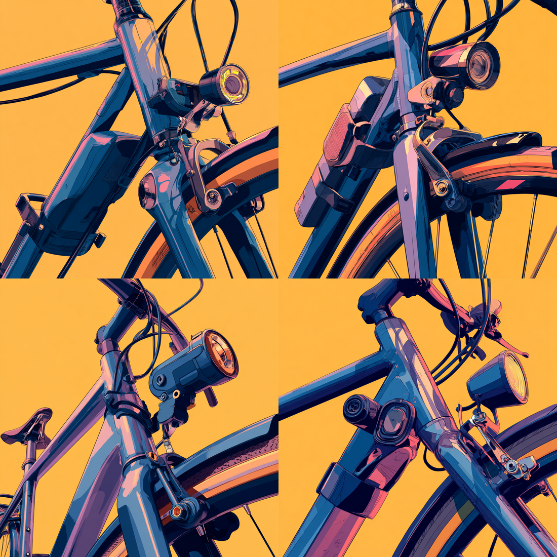 modern bicycle